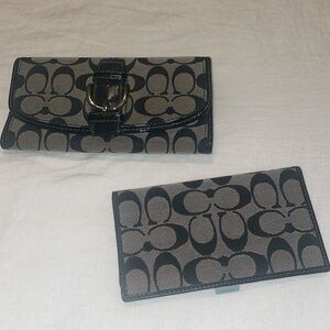 Vintage COACH Wallet Set